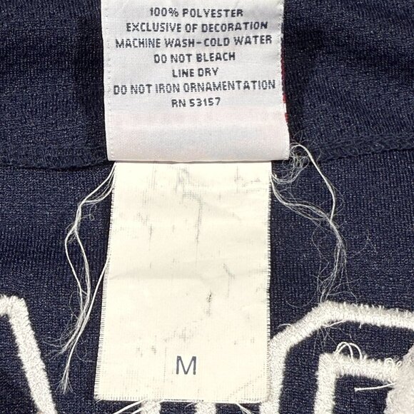 Vintage Alfonso Soriano New York Yankees Majestic 90s Baseball Jersey M Blue - Picture 6 of 12